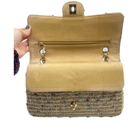 Chanel Medium Double Flap - Classic Tweed - Picture 10 of 11